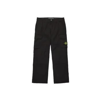 STONE ISLAND FW23 Casual Pants Men's Black