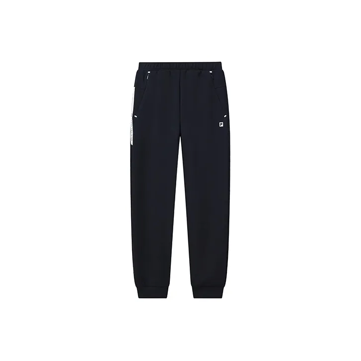 FILA Knitted Sweatpants Men Royal Blue-0