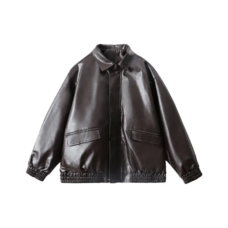 FAX FOR FMACM Leather Jacket Unisex-2
