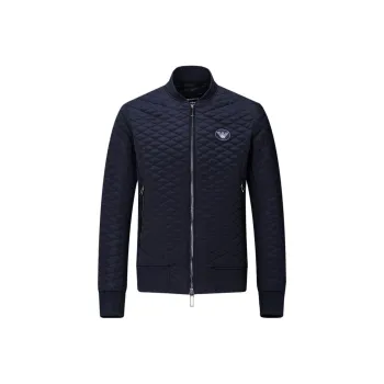 EMPORIO ARMANI Puffer Jacket Men's Navy Blue