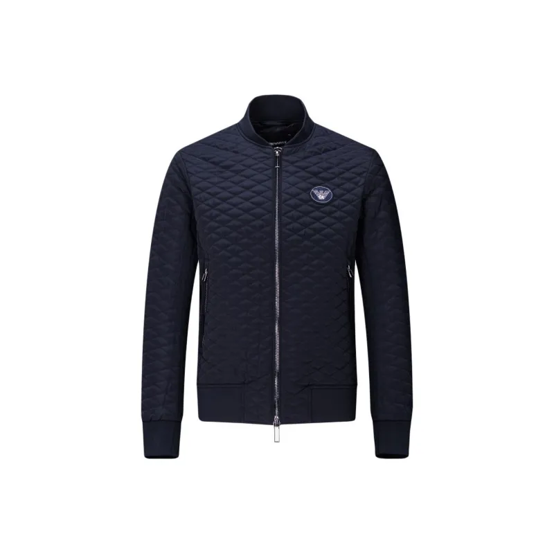 EMPORIO ARMANI Puffer Jacket Men's Navy Blue-0