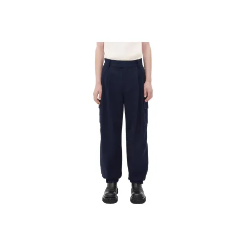 Bottega Veneta Knitted Sweatpants Men Navy Blue