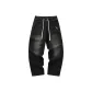 Black Denim Gray