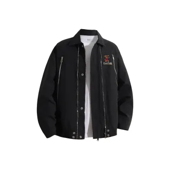 FASTFISH Jackets Coats Unisex Black