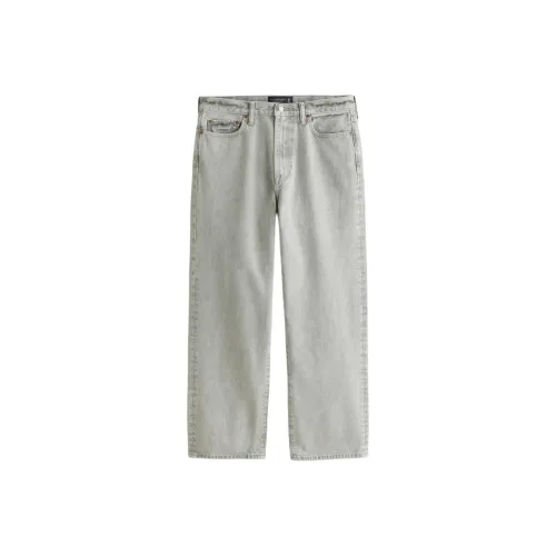 Abercrombie＆Fitch Jeans Men Light Gray