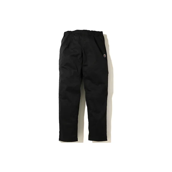 A BATHING APE Straight-leg Cotton Trousers-2