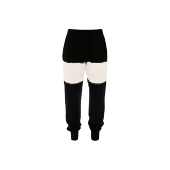 JW Anderson Knitted Sweatpants Men Black