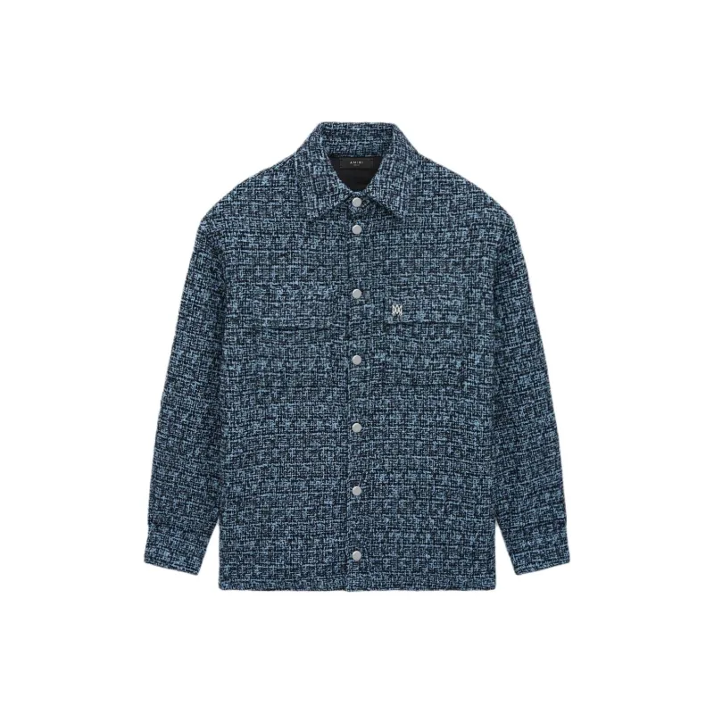 AMIRI Early Spring Collection SS25 Jackets Coats Men's Midnight Blue-0