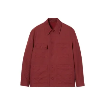 GUCCI Monogrammed Button Up Jacket