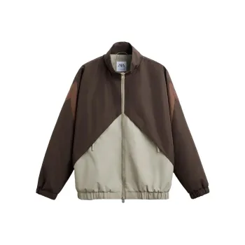 ZARA Jackets Men Brown