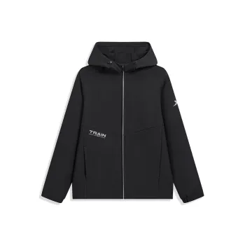 XTEP Trench Coat Men's Jet Black