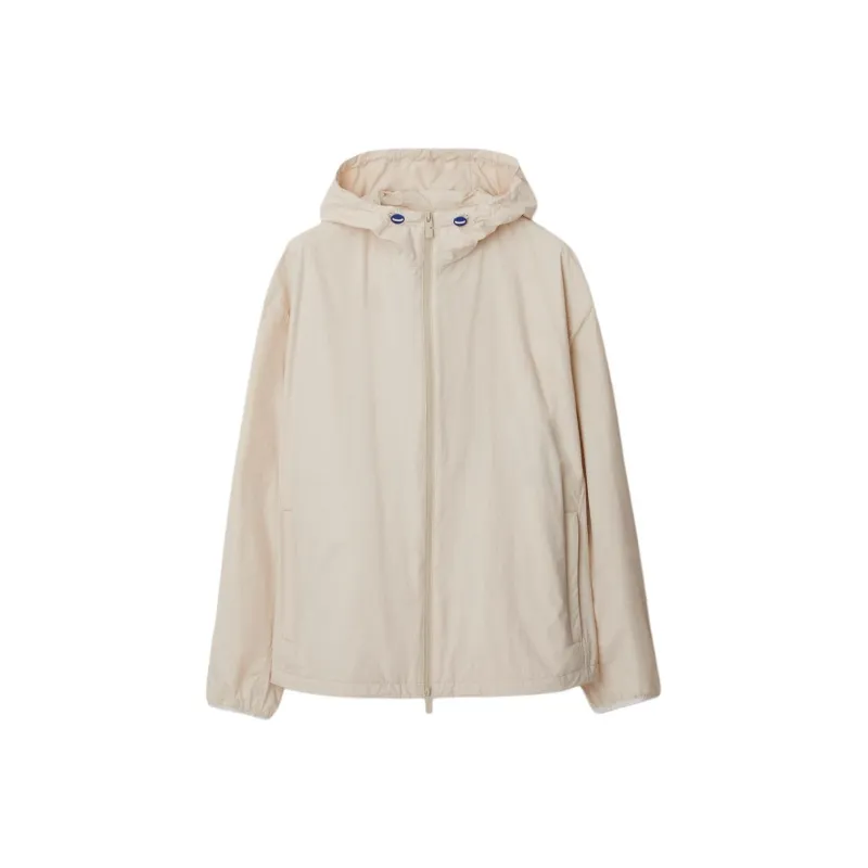 Burberry Equestrian Knight Motif Zipped Hooded Jacket-0