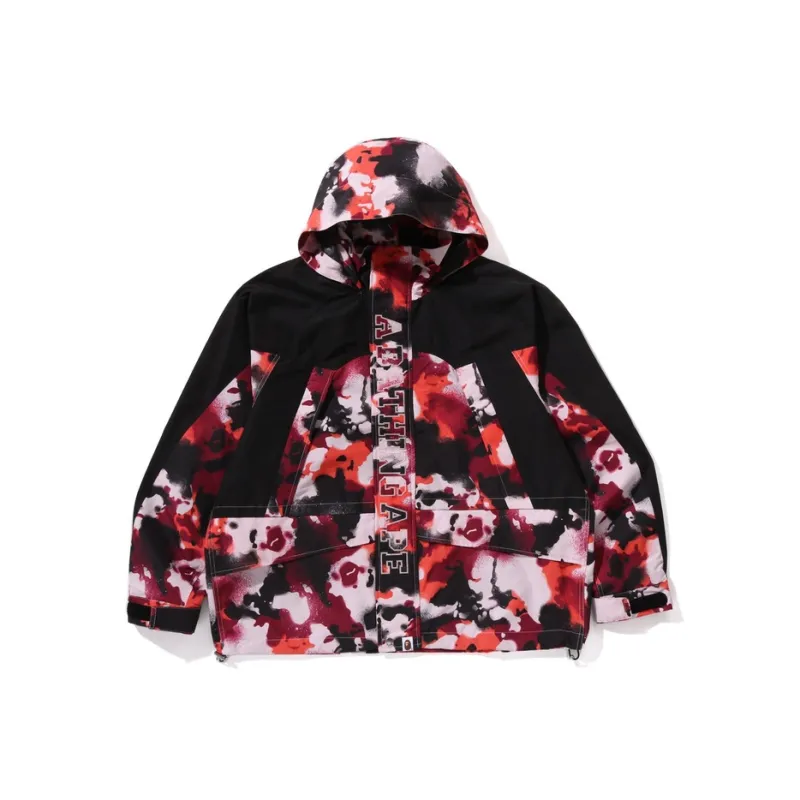 A BATHING APE Map Camo Snowboard Jacket-3