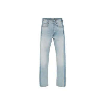 Alexander McQueen Panelled Straight Leg Jeans