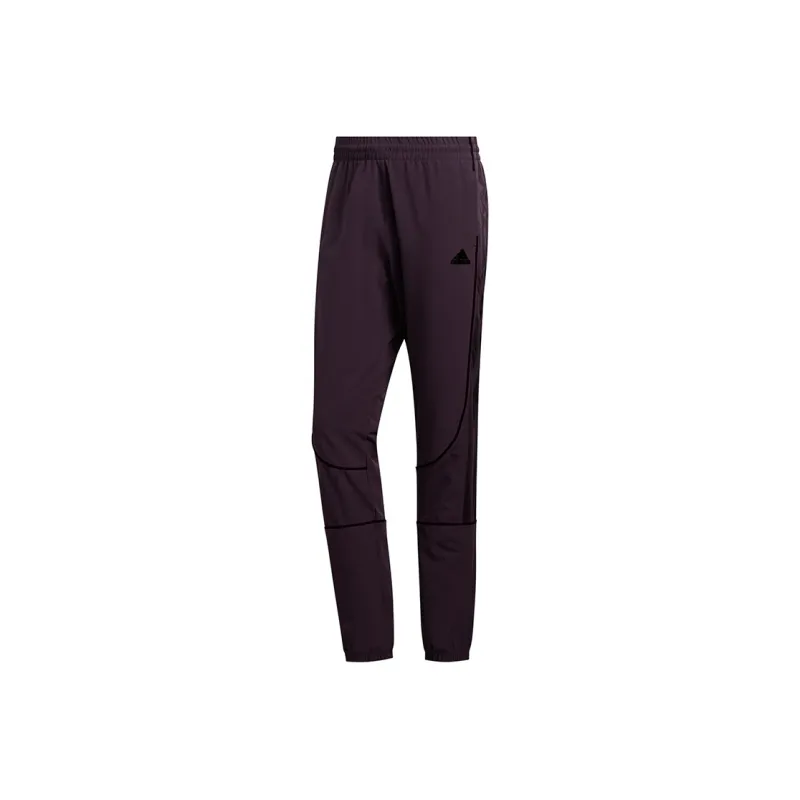 Adidas Knitted Sweatpants Men Purple-0