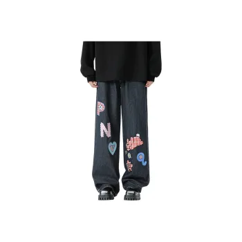 DJ.SPIRIT Jeans Unisex Black