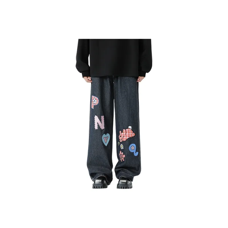 DJ.SPIRIT Jeans Unisex Black-0