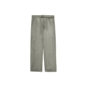 Izzue Belted Wide leg Trousers