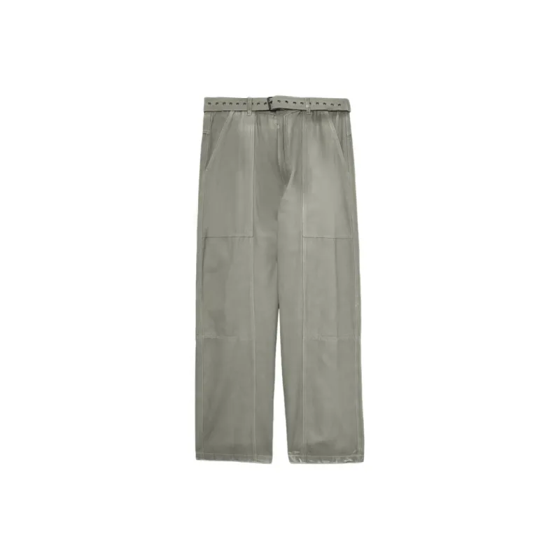Izzue Belted Wide leg Trousers-0
