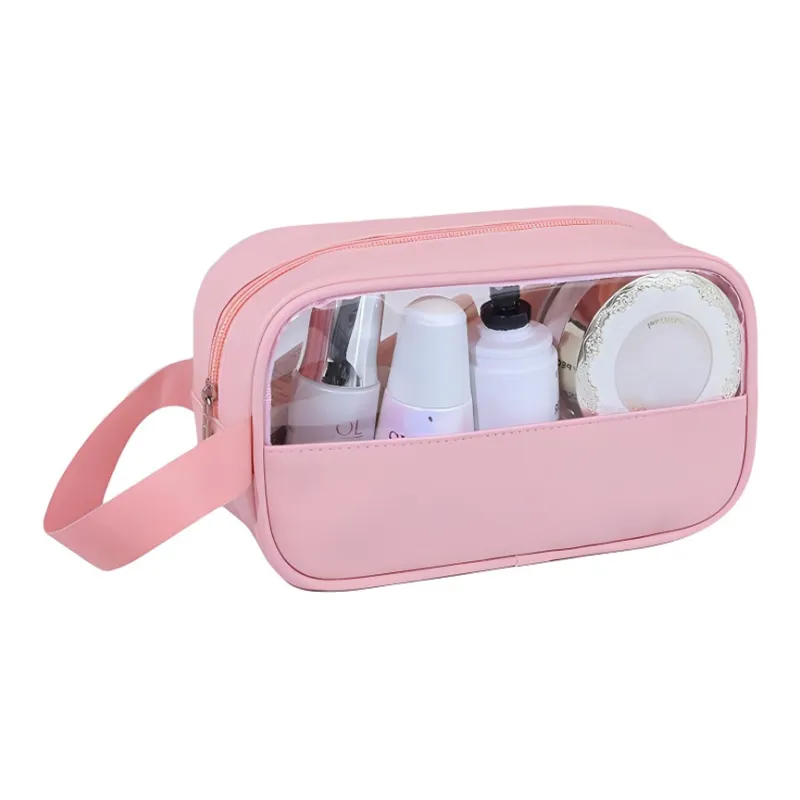 LETOO PVC Makeup Bag Large Size Unisex Multicolor-6