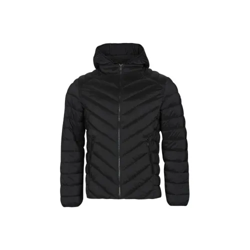 GUESS Jackets & Coats Men's Black
