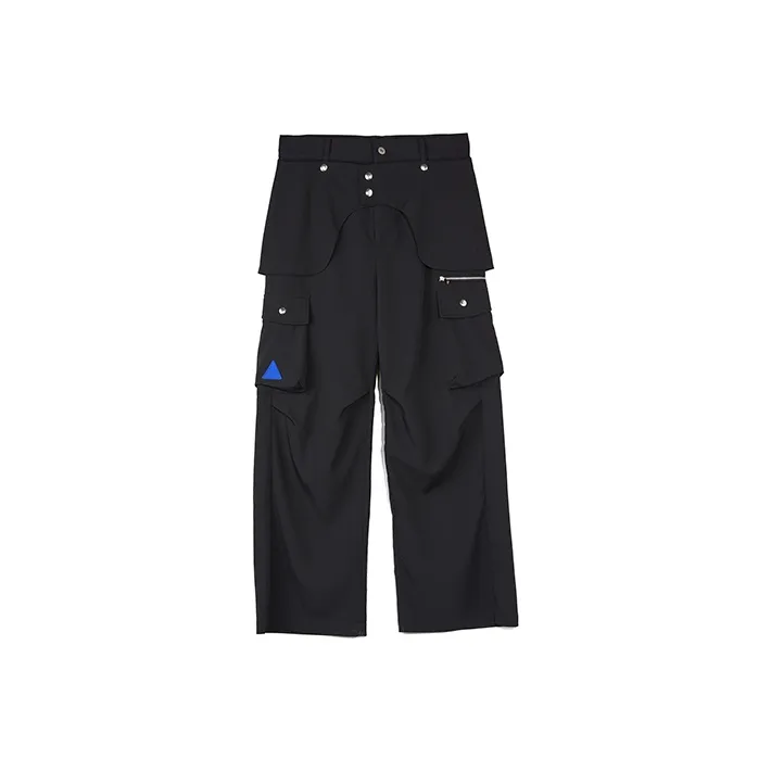 ROARINGWILD ARCH Cargo Pants Unisex Black-0