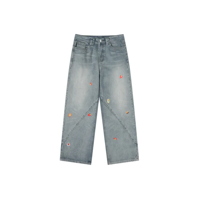 TGNS Jeans Unisex Vintage Blue-0