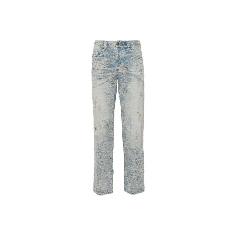 DIESEL 2023 D-Finitive-Fsf-1 Distressed Jeans-0