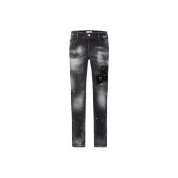 23R+ Slim Fit Pants Jeans Men's Black Gray Color