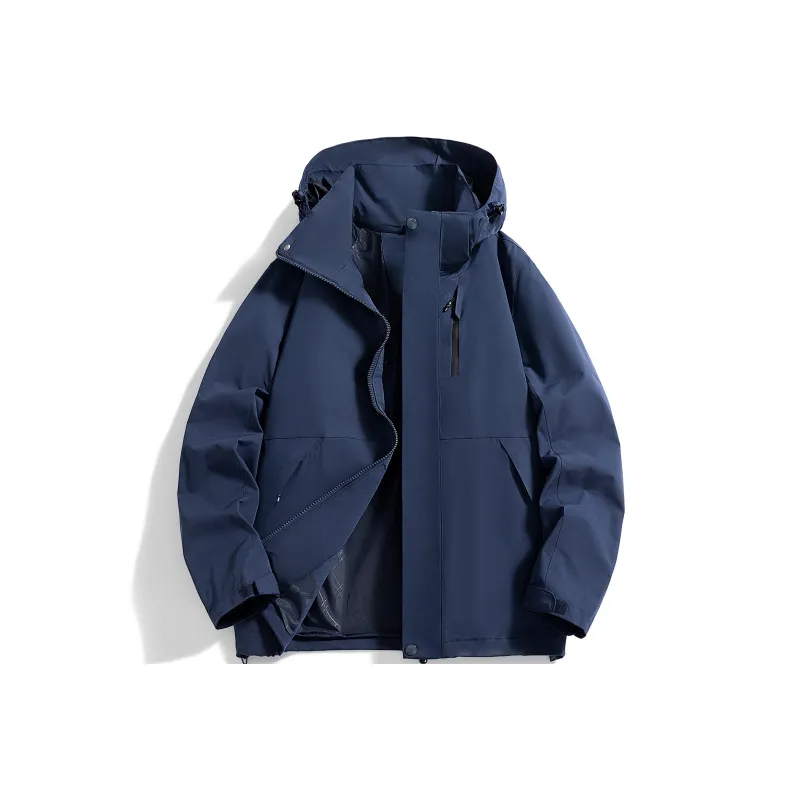 FONDLOOK Jackets Coats Unisex Phantom Black-6