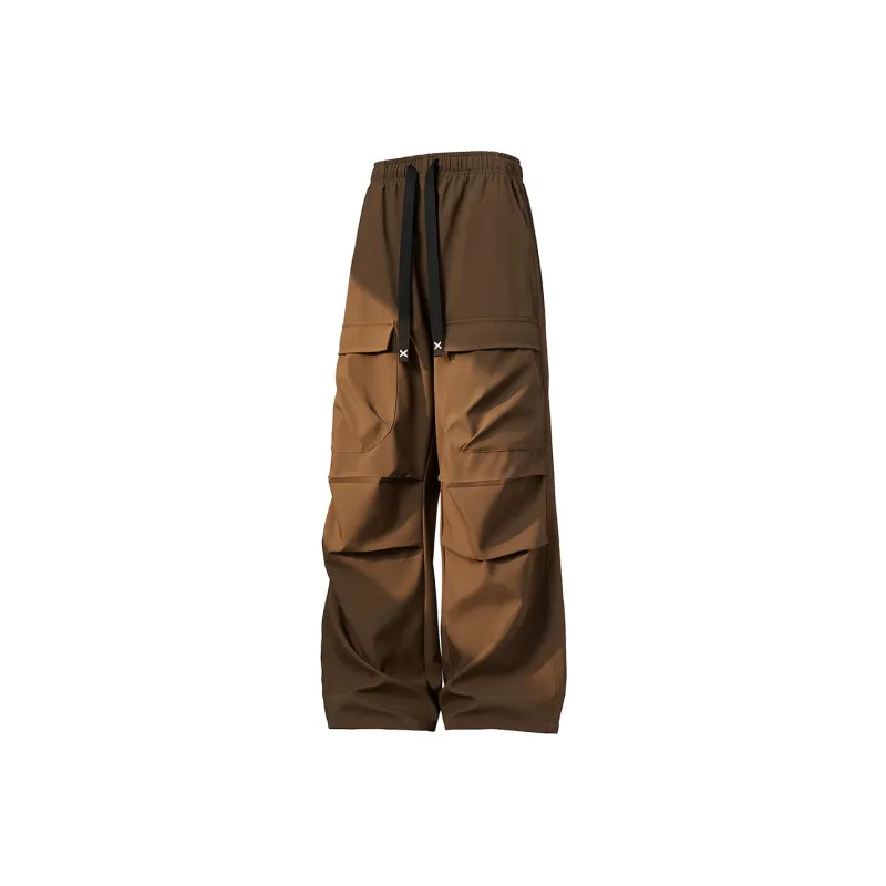 MIIOW Trendy Party Collection Cooling Summer Collection Cargo Pants Unisex-32