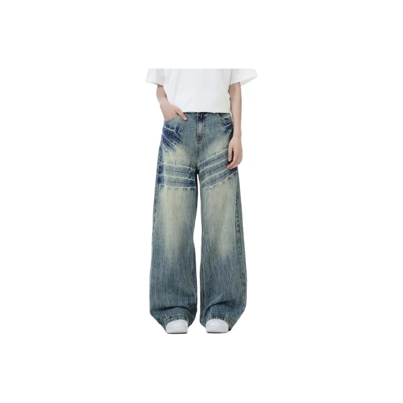 PANDA ADEVIL Jeans Unisex Nostalgic Blue-0