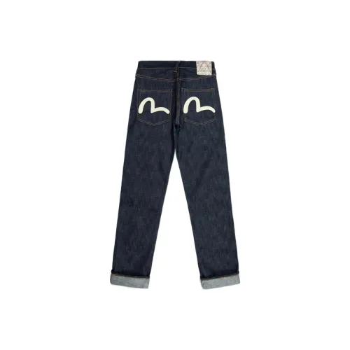 EVISU Jeans Men Denim Blue