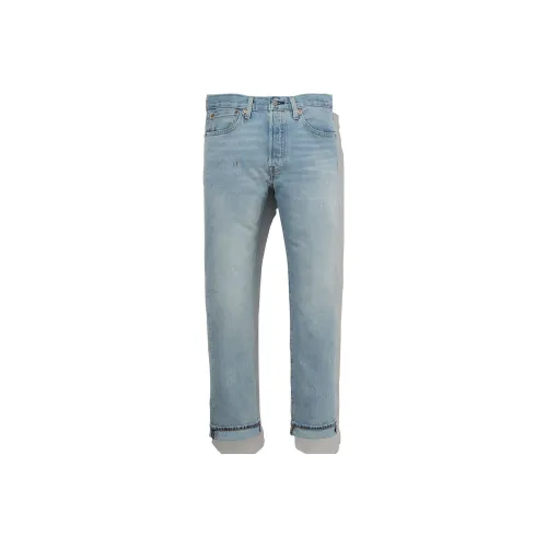 Levis Straight Jeans Men's Light Indigo