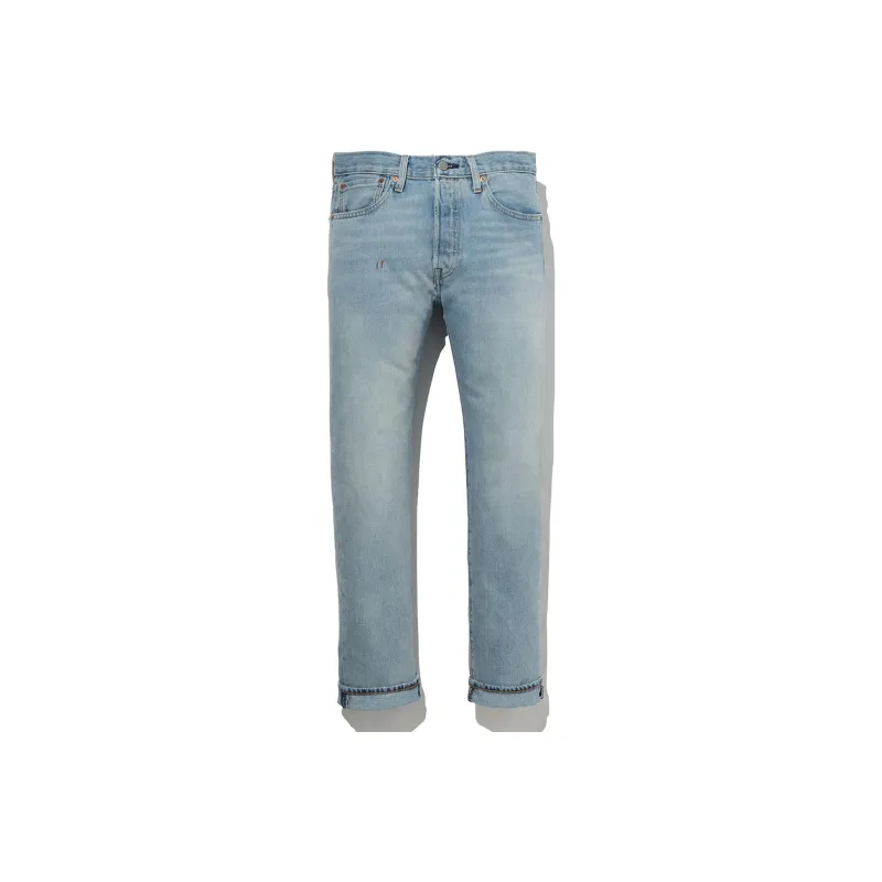Levis Straight Jeans Men's Light Indigo-0