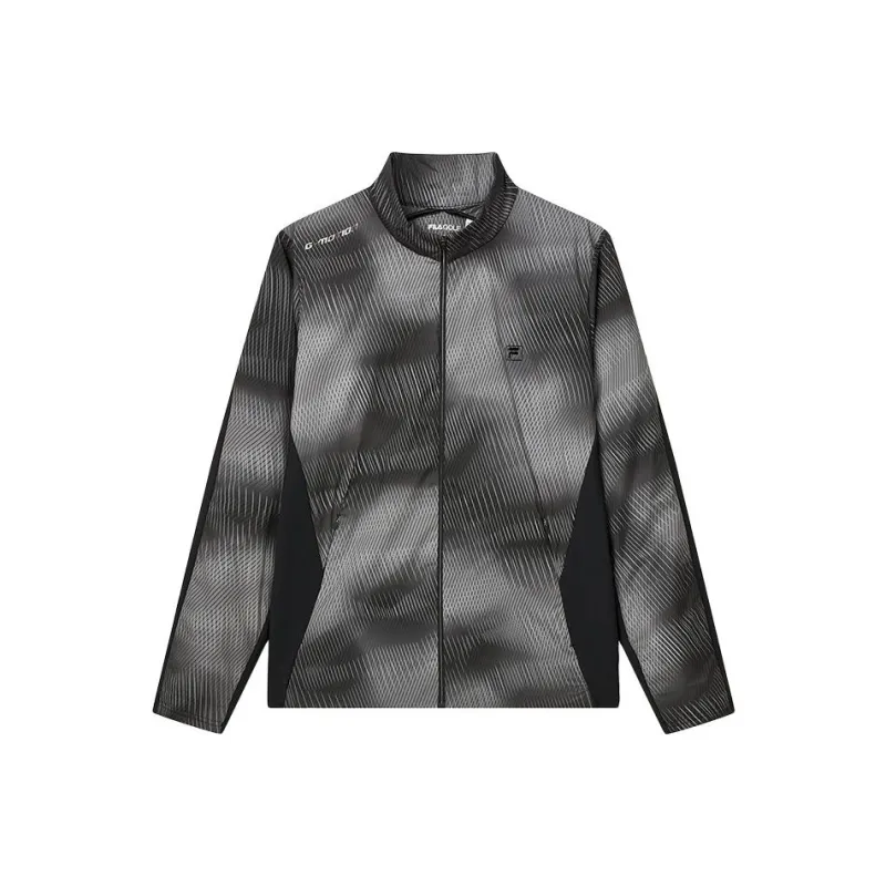 FILA Golf Series Puffer Jacket Men's All Over Print 2-0