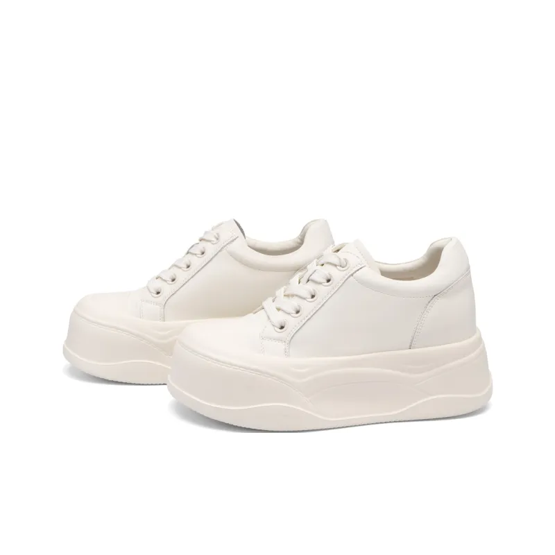 KODI Lightweight Height Increasing Slip Resistant Low Top Skateboard Shoes Women's-1