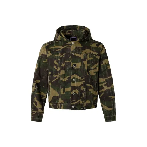 YADcrew Jackets Coats Unisex Army Green