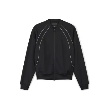 Y 3 Contrasting trim Bomber Jacket