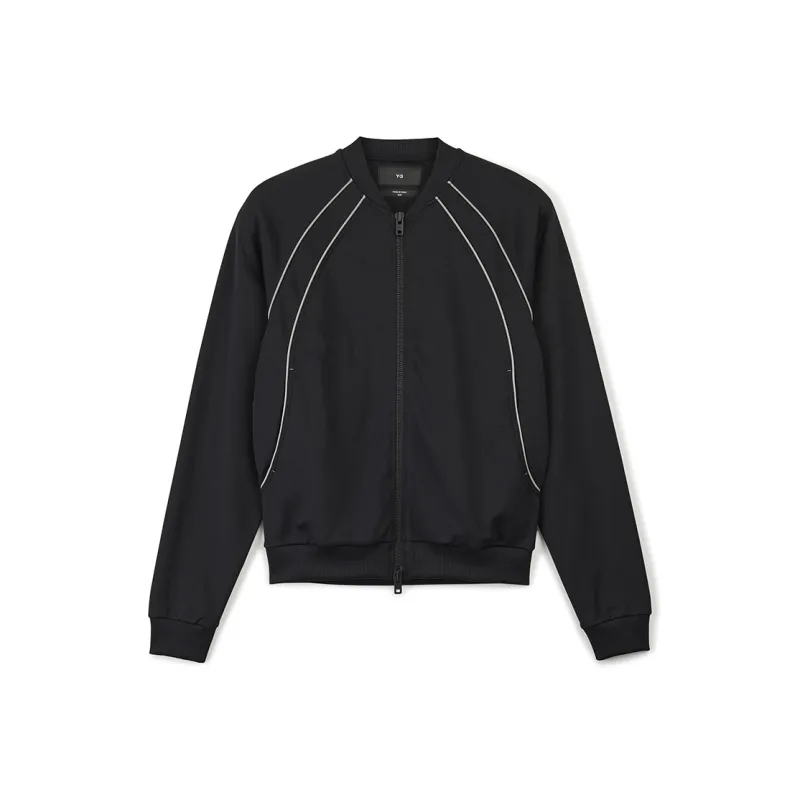 Y 3 Contrasting trim Bomber Jacket-0