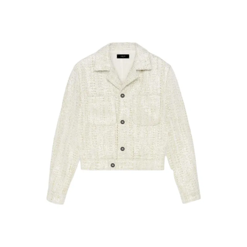 AMIRI Sequin embellished Tweed Jacket-0