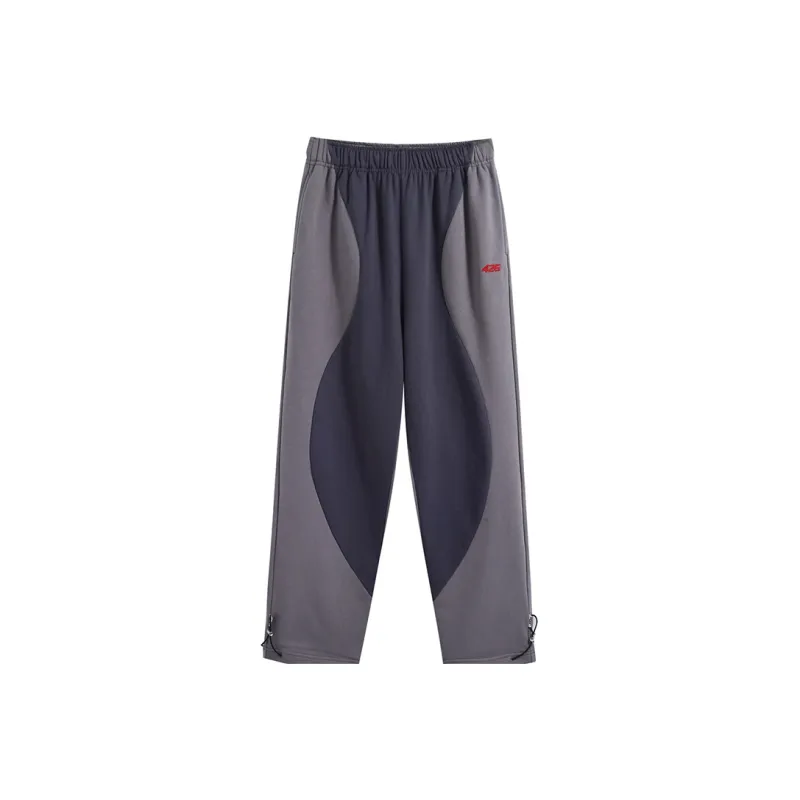 F426 Straight Sports Pants Unisex Gray-0