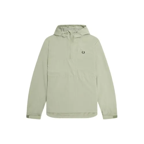 FRED PERRY Overhead Shell Jacket Jackets & Coats Men's Green