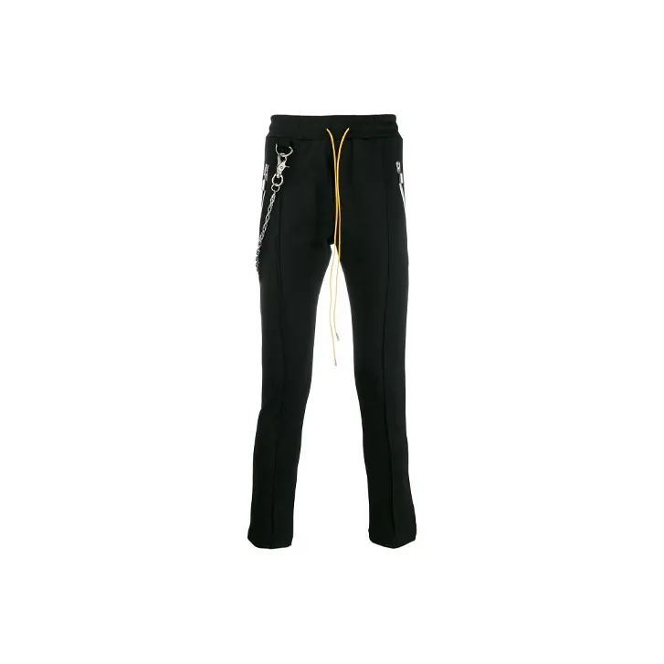 RHUDE Casual Pants Men Black-0
