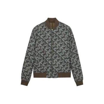 MICHAEL KORS Puffer Jacket Men's Olive Green