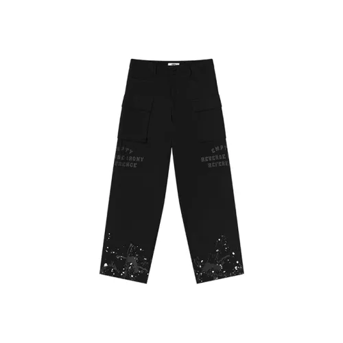 EMPTY REFERENCE Cargo Pants Unisex Black