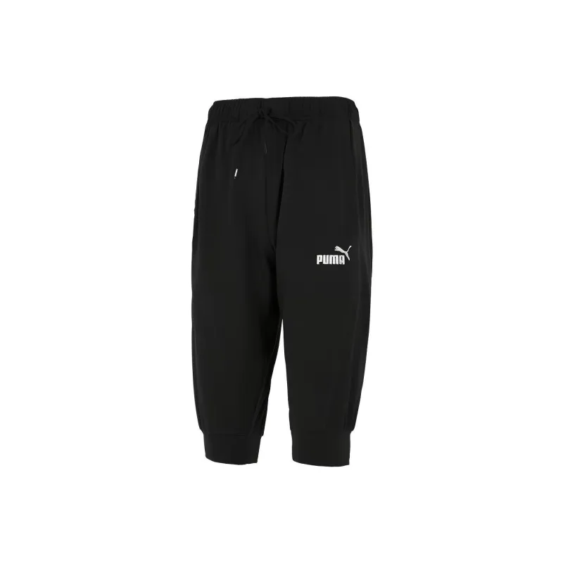 PUMA Knitted Sweatpants Men Black-0