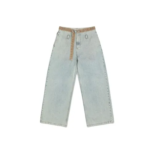 GOOD BAI Jeans Unisex Washed Blue