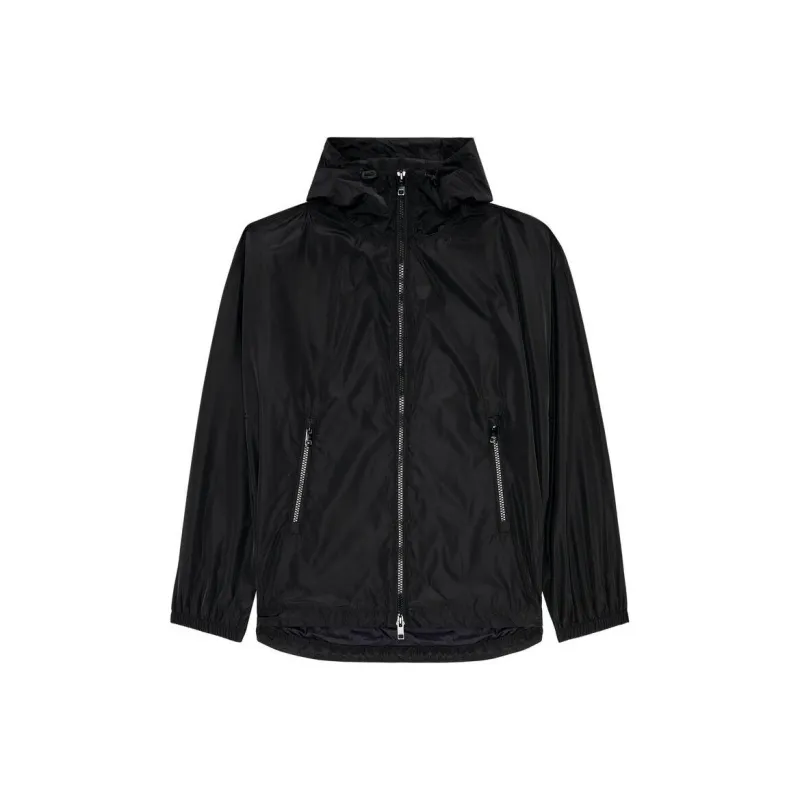 DIESEL J Clog Logo Printed Hooded Jacket-0