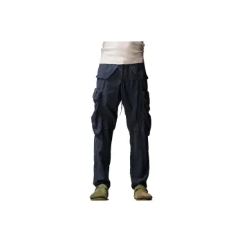 GREG LAUREN Cargo Pants Men's Marine Blue